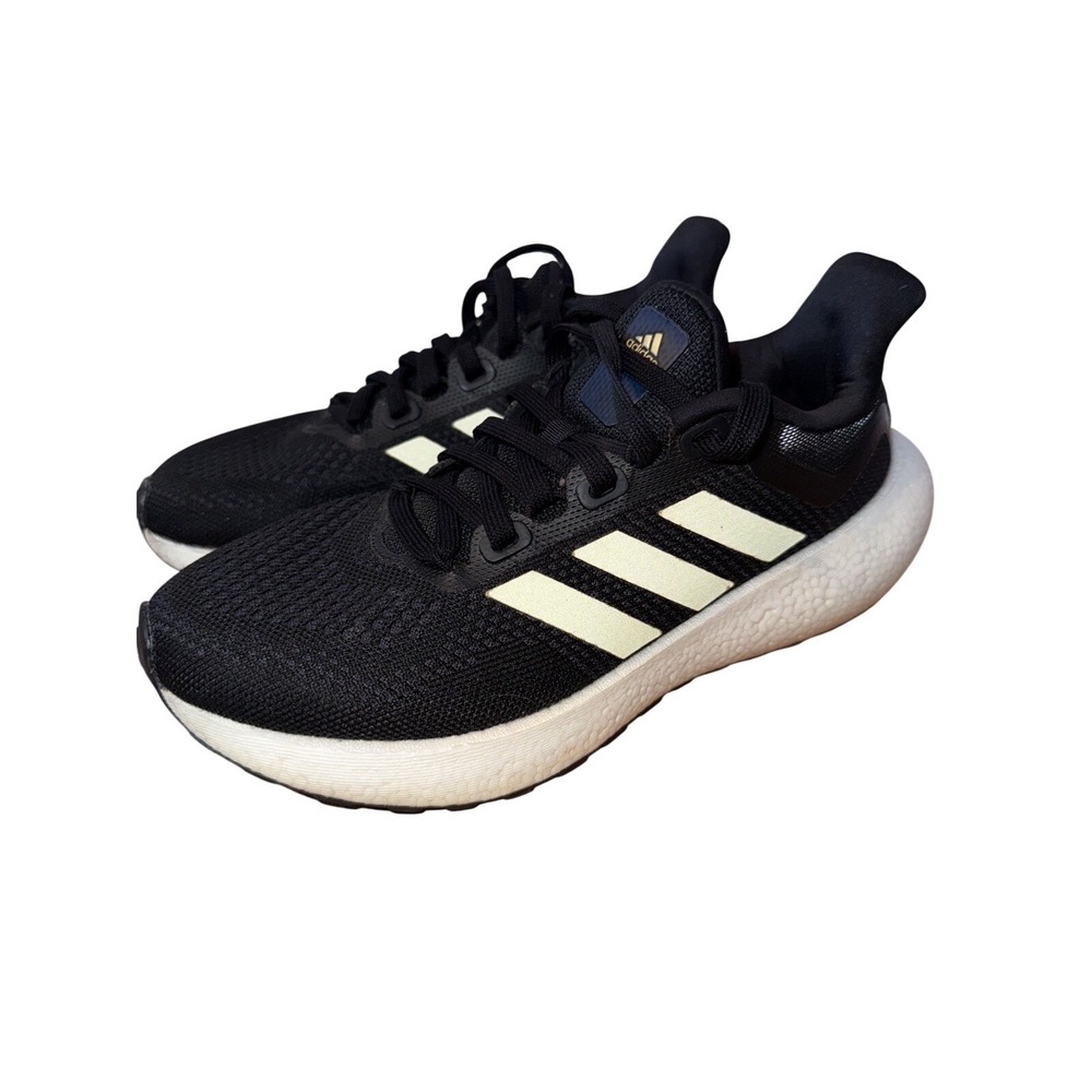 Adidas Pureboost 22 Mens Running Shoes Black GW0907 Size 6.5